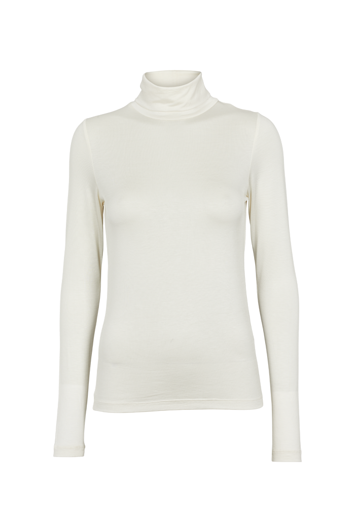 Basic Apparel Joline T-Neck T-shirts 003 Off White